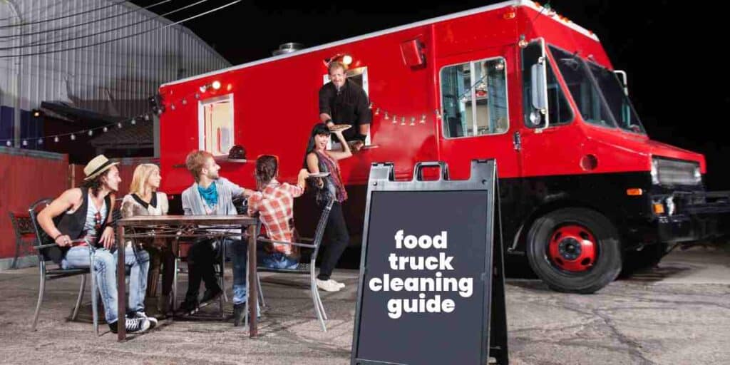 food truck cleaning guide