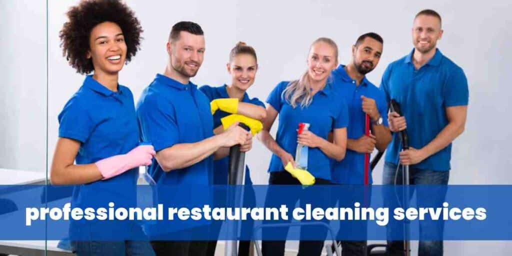 professional restaurant cleaning services